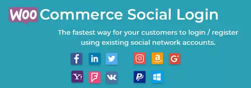 Woocommerce Social Login